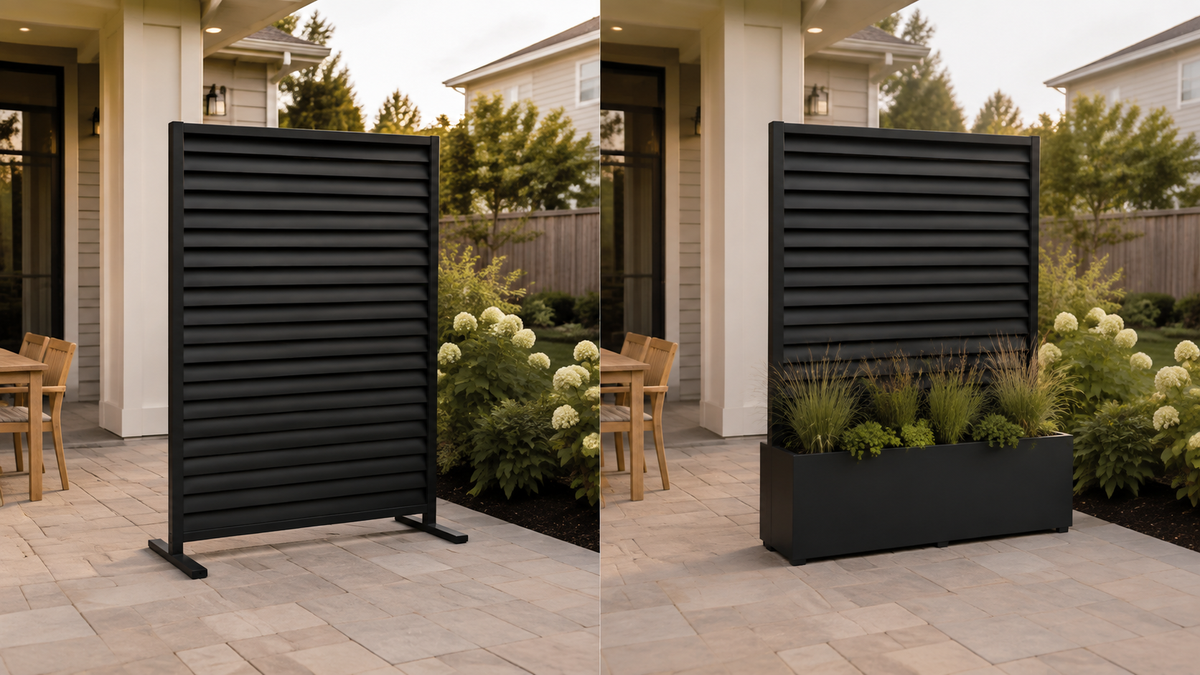 Privacy Screens vs. Screens with Planter Boxes: Which Is Right for Your Space?