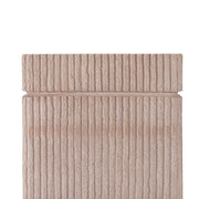 Natural Travertine Propane Tank Cover Side Table texture detail