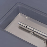 Gray MGO fire pit control detail