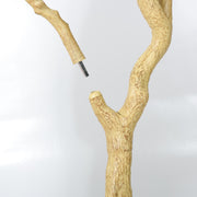 Artificial olive tree assembly and branch setup